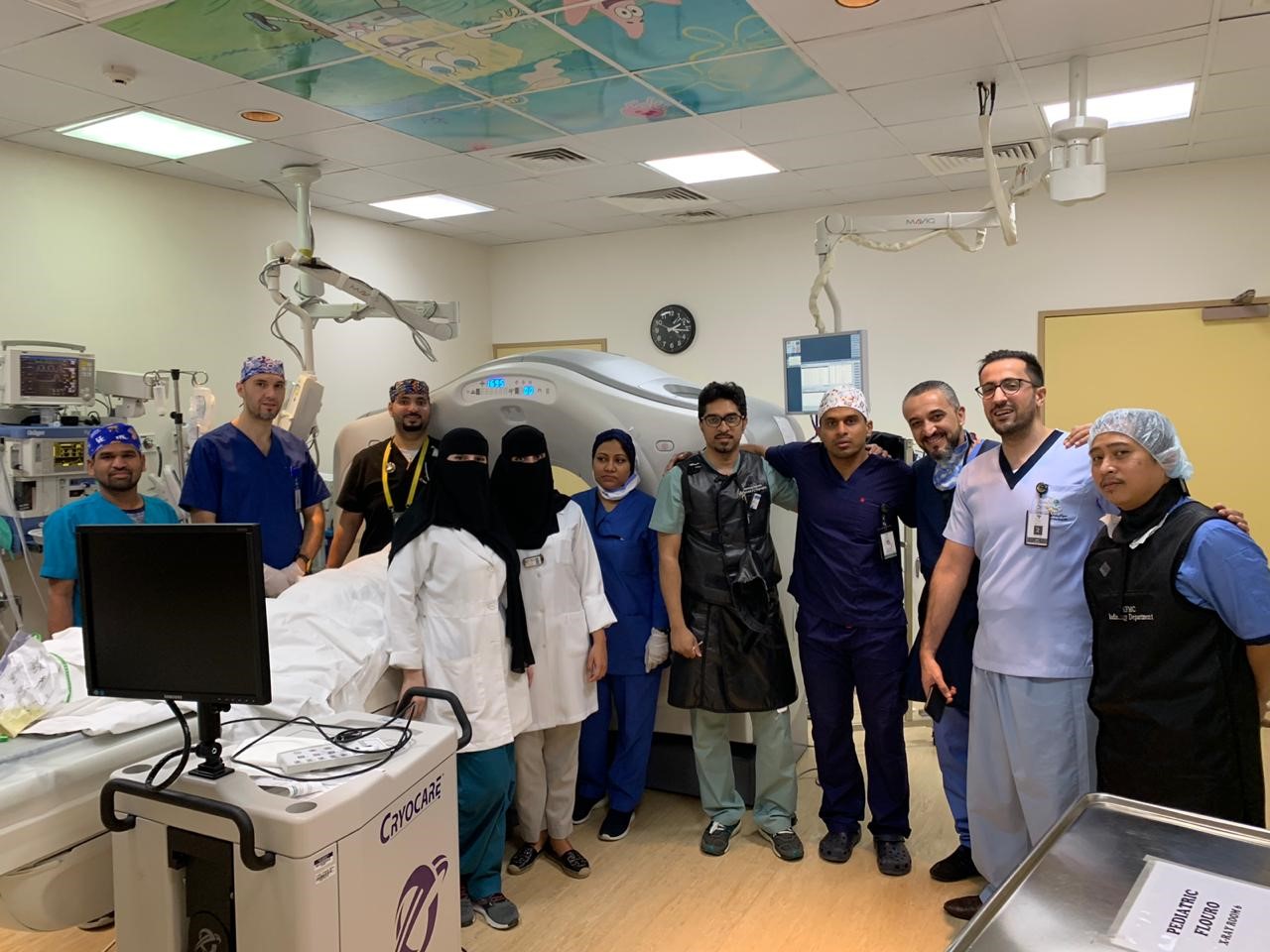 “KFMC” Carries out the First Cryoablation by Interventional Radiology